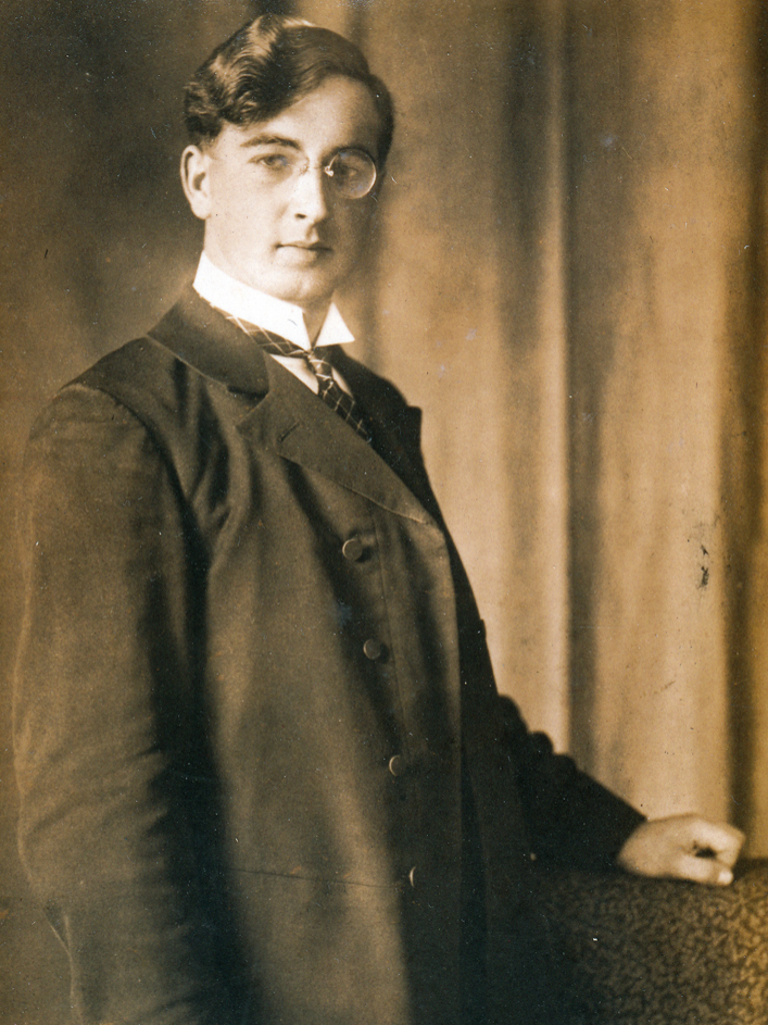 Der junge Chorleiter Alois Harrer