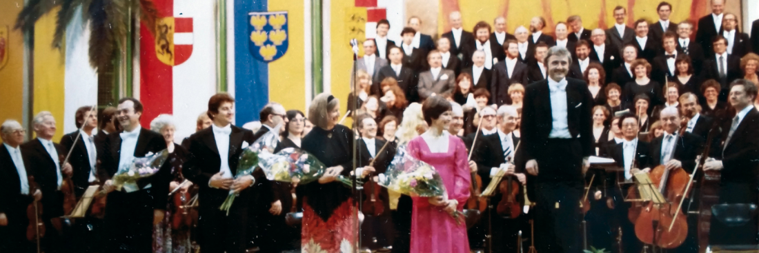 Elias 1980 in der Leondinger Sporthalle